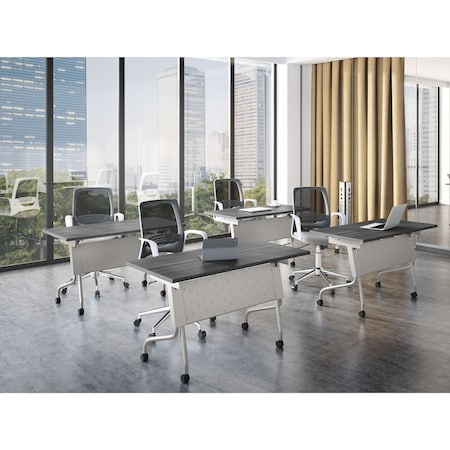 Officesource 48.00'' W, 24.00'' L, 29.50'' H, Coastal Gray OST03CG